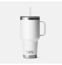 Rambler 35oz Straw Mug White