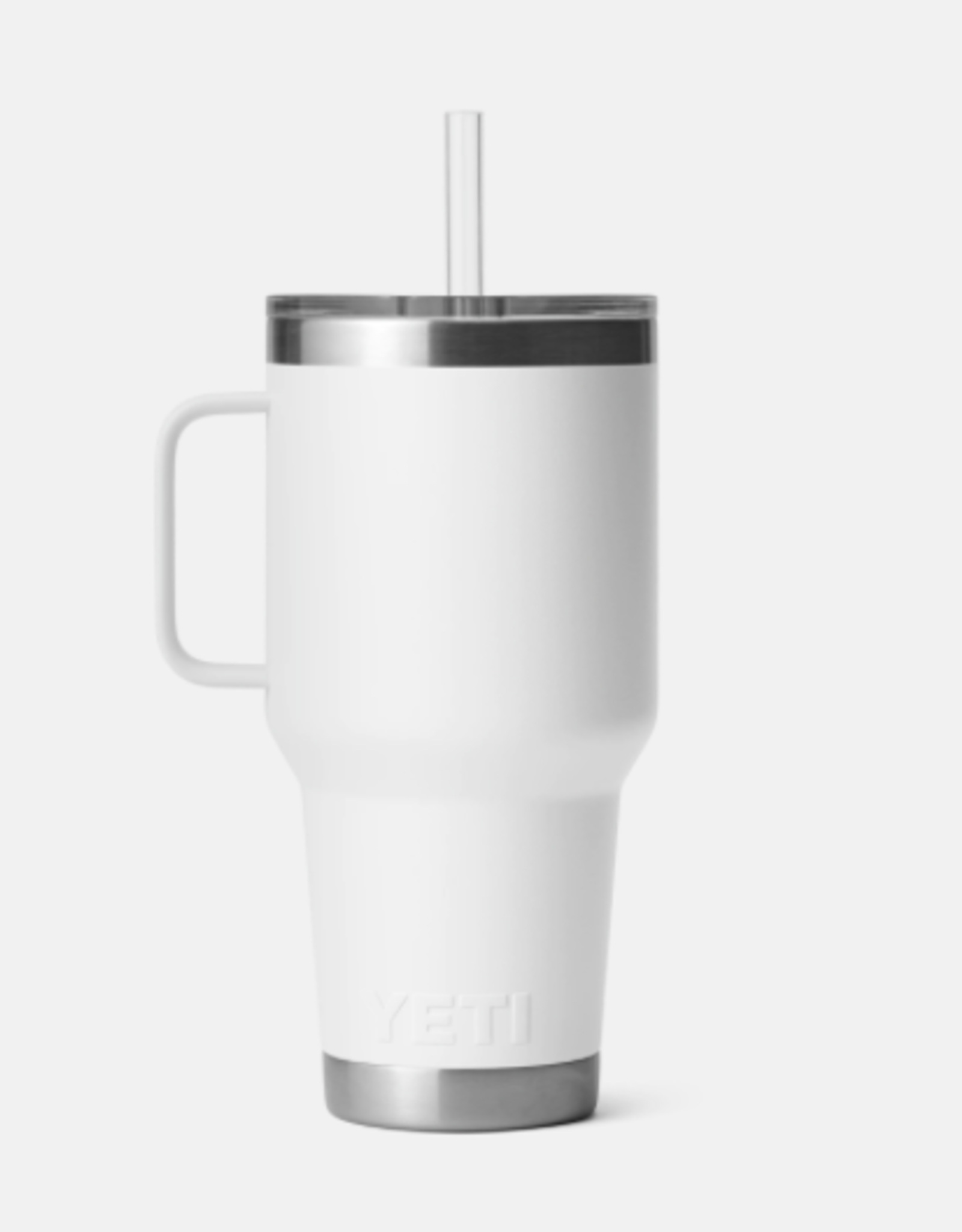 Rambler 35oz Straw Mug White