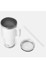 Rambler 35oz Straw Mug White