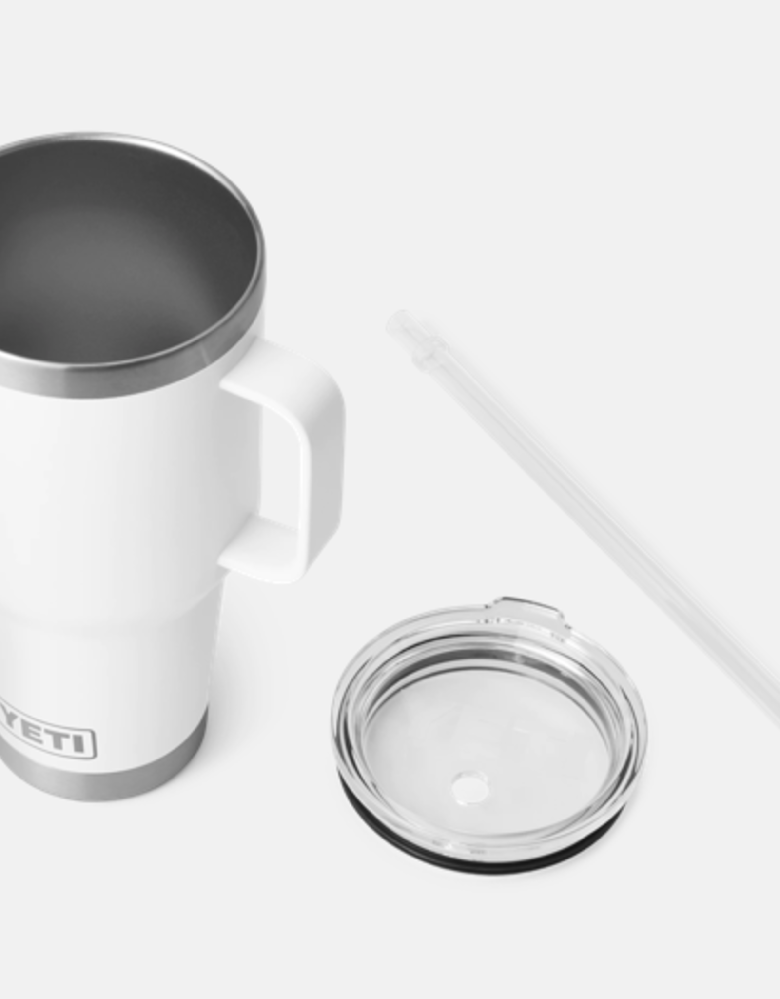 Rambler 35oz Straw Mug White