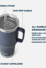Rambler 35oz Straw Mug White