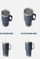 Rambler 35oz Straw Mug White