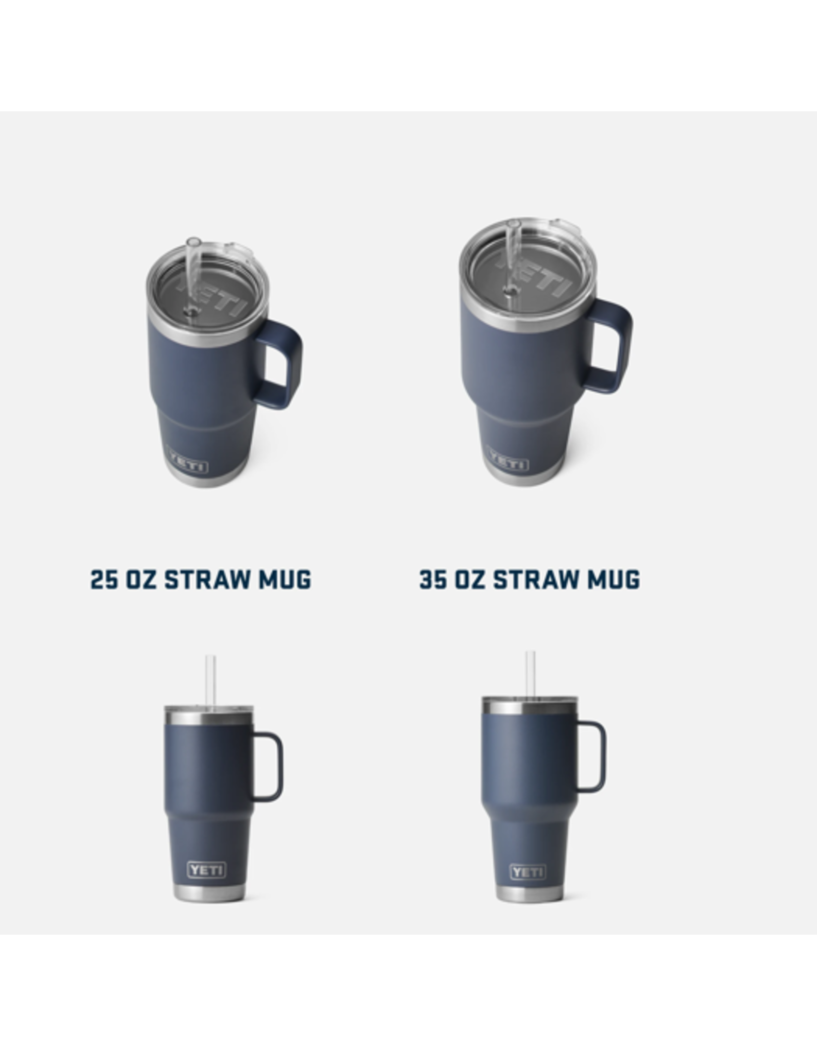 Rambler 35oz Mug with Straw Lid – Half-Moon Outfitters