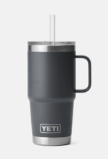 Rambler 25oz Straw Mug Charcoal