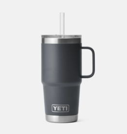 Rambler 25oz Straw Mug Charcoal