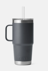 Rambler 25oz Straw Mug Charcoal