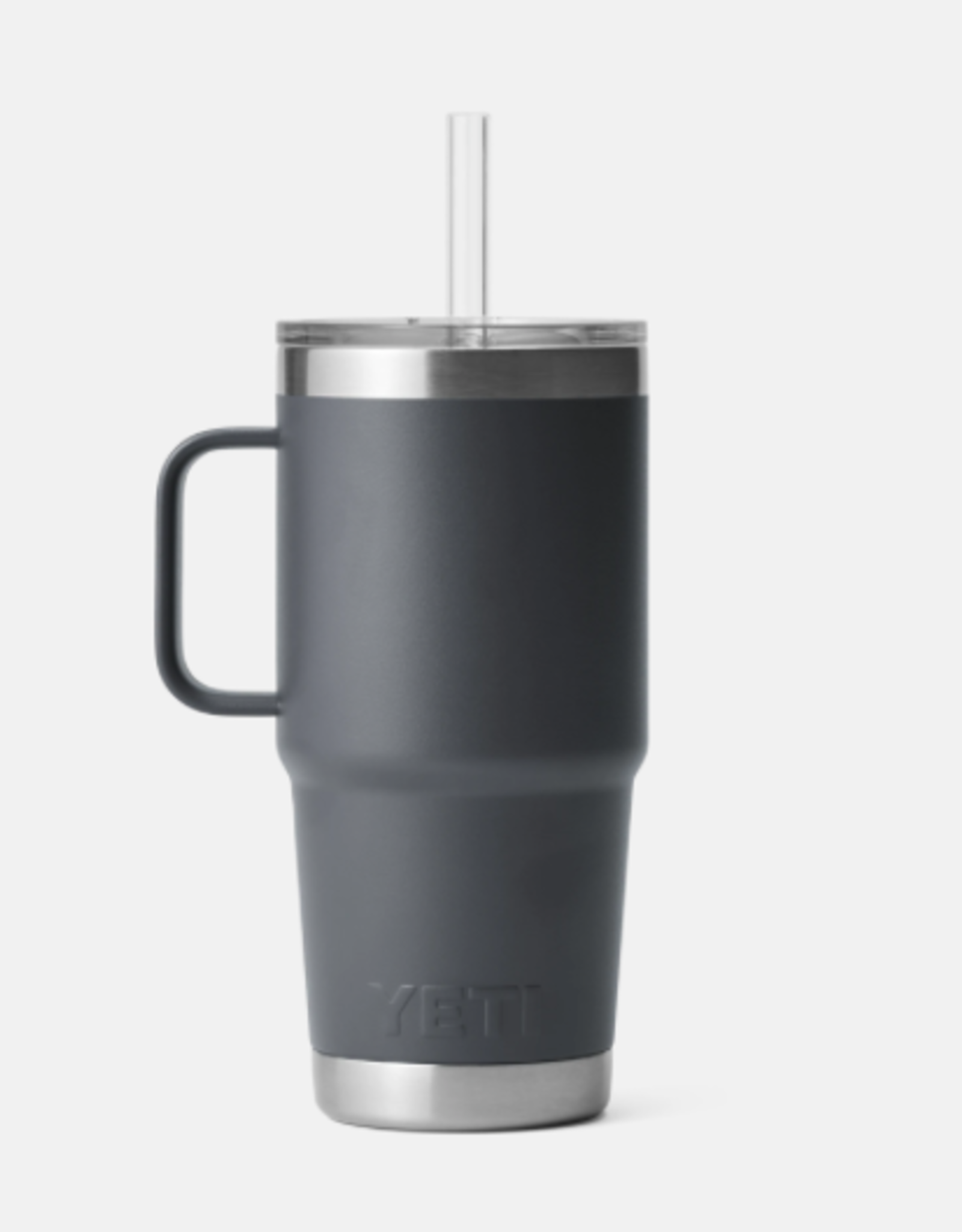 Rambler 25oz Straw Mug Charcoal