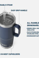 Rambler 25oz Straw Mug Charcoal