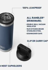 Rambler 18oz Bottle w/Chug Cap Charcoal