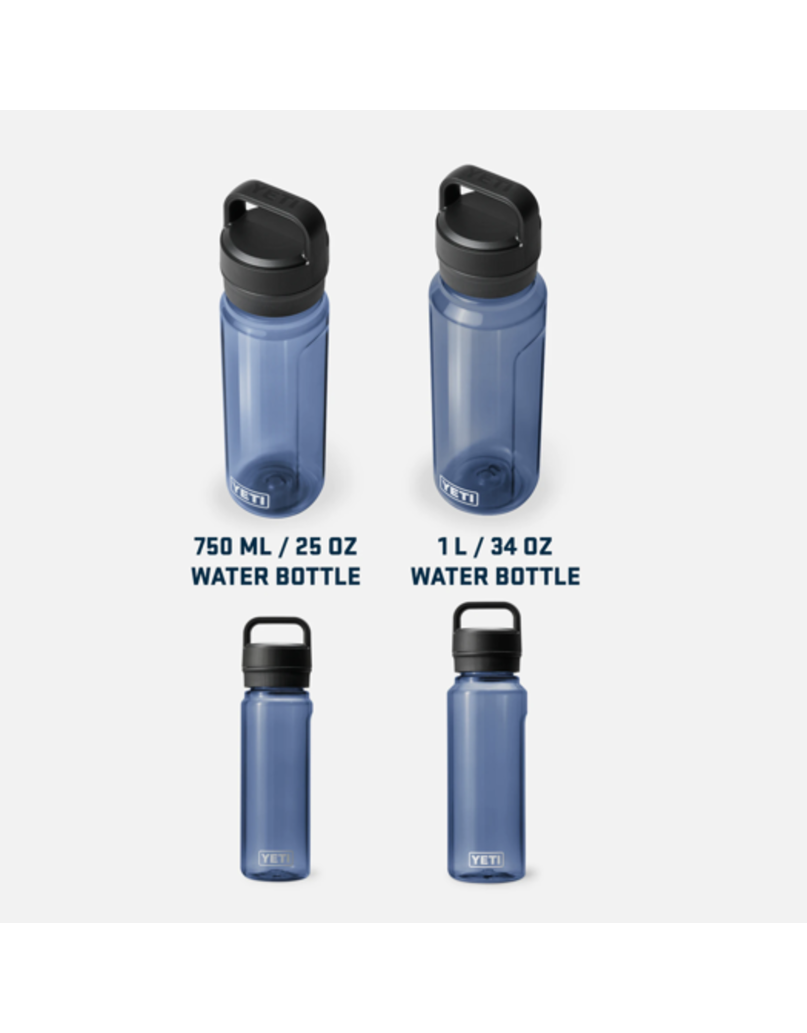Yonder 1L Water Bottle Charcoal