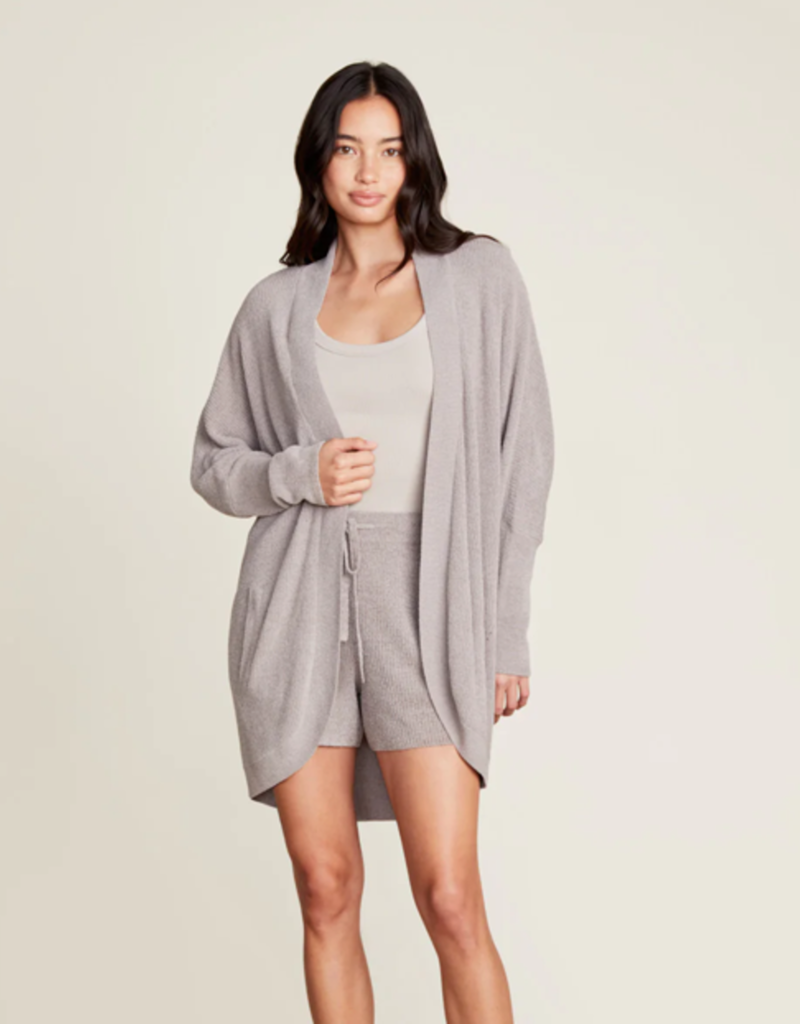 CozyChic Ultra Lite Cocoon Long Cardi Beach Rock