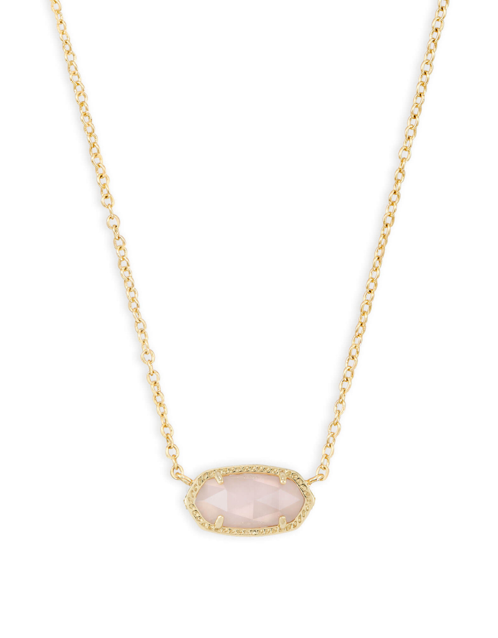 Necklace Elisa Gold Rose Quartz
