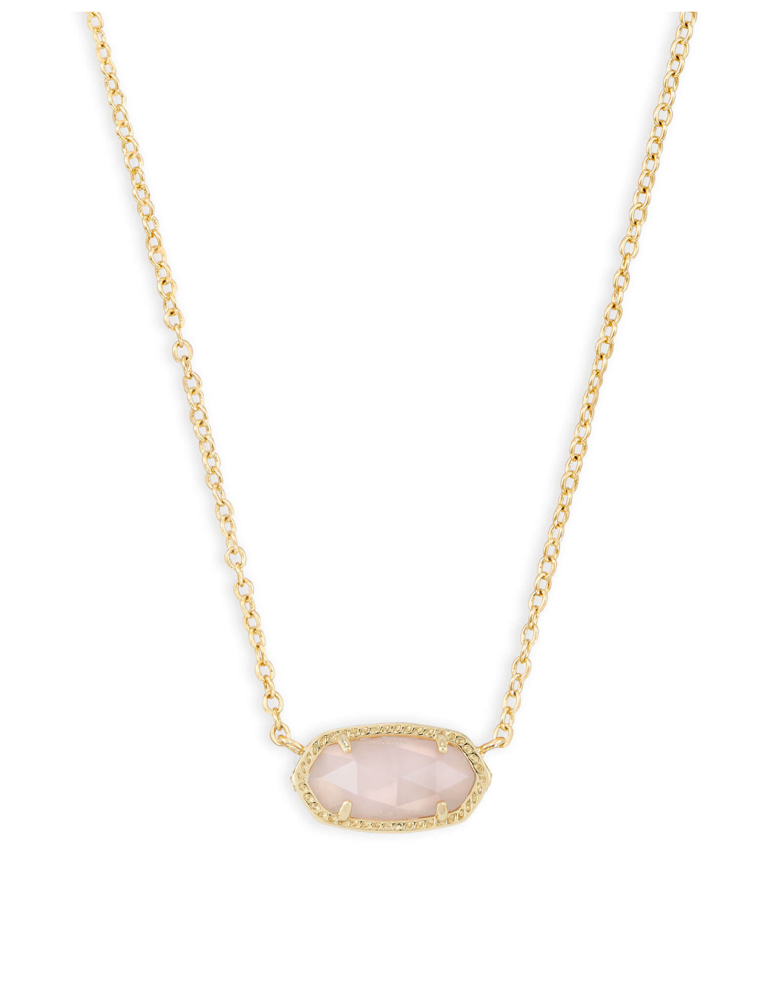 Necklace Elisa Gold Rose Quartz