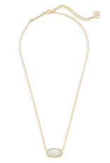 Necklace Elisa Gold White Opal