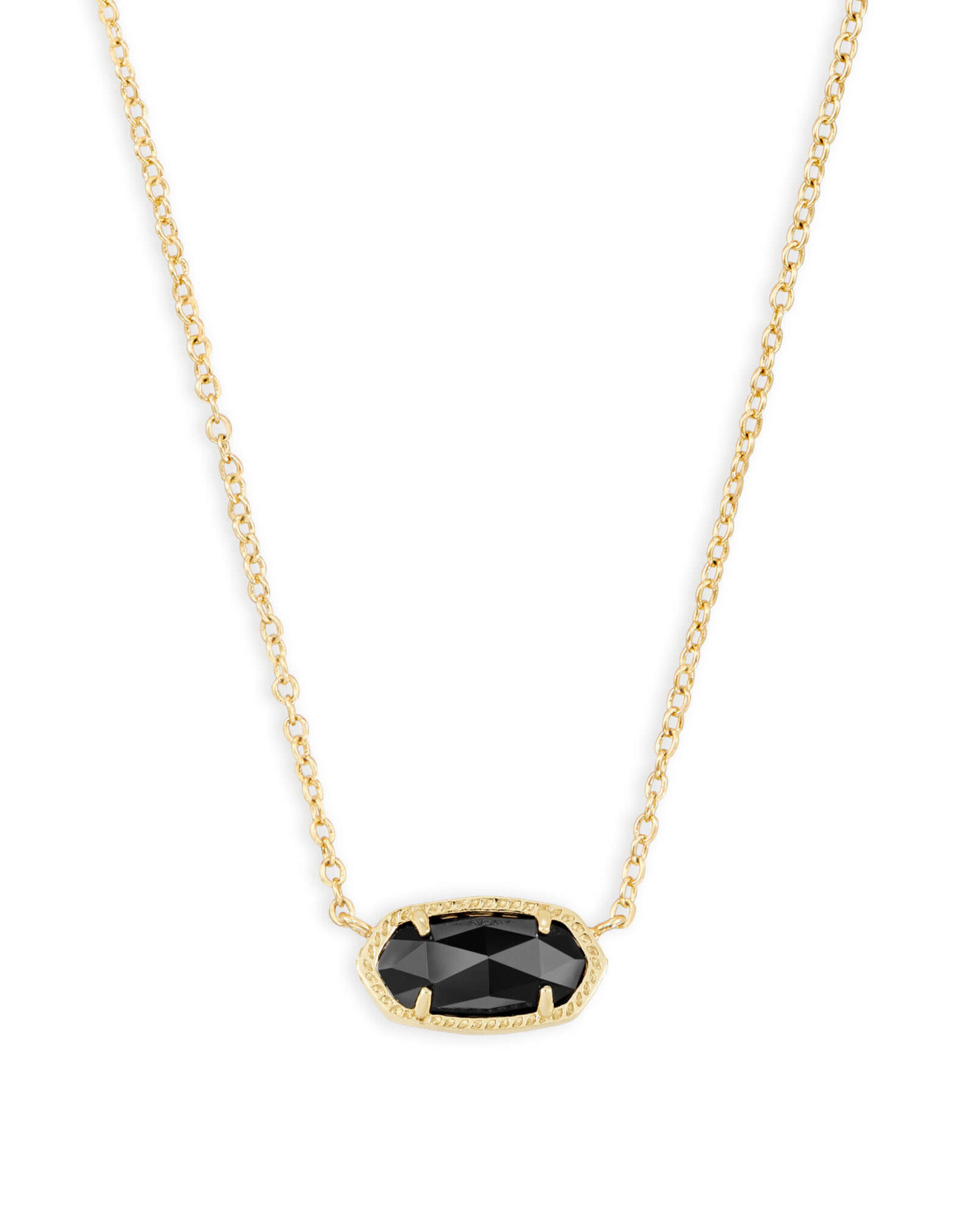 Necklace Elisa Gold Black