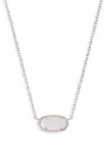 Necklace Elisa RHOD Iridescent Drusy