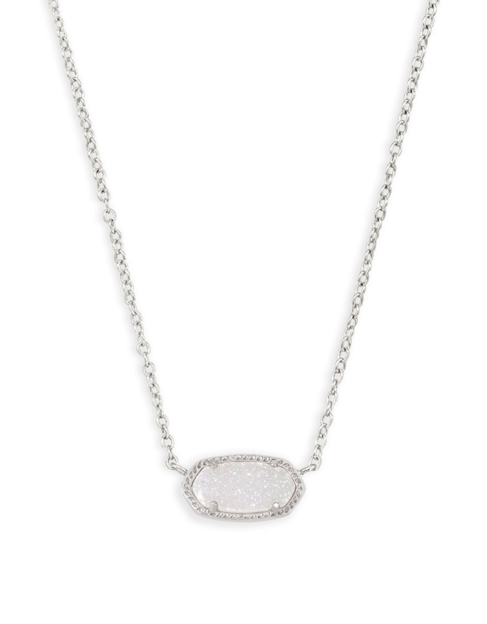 Necklace Elisa RHOD Iridescent Drusy
