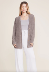 CozyChic Cable Button Cardi Beach Rock