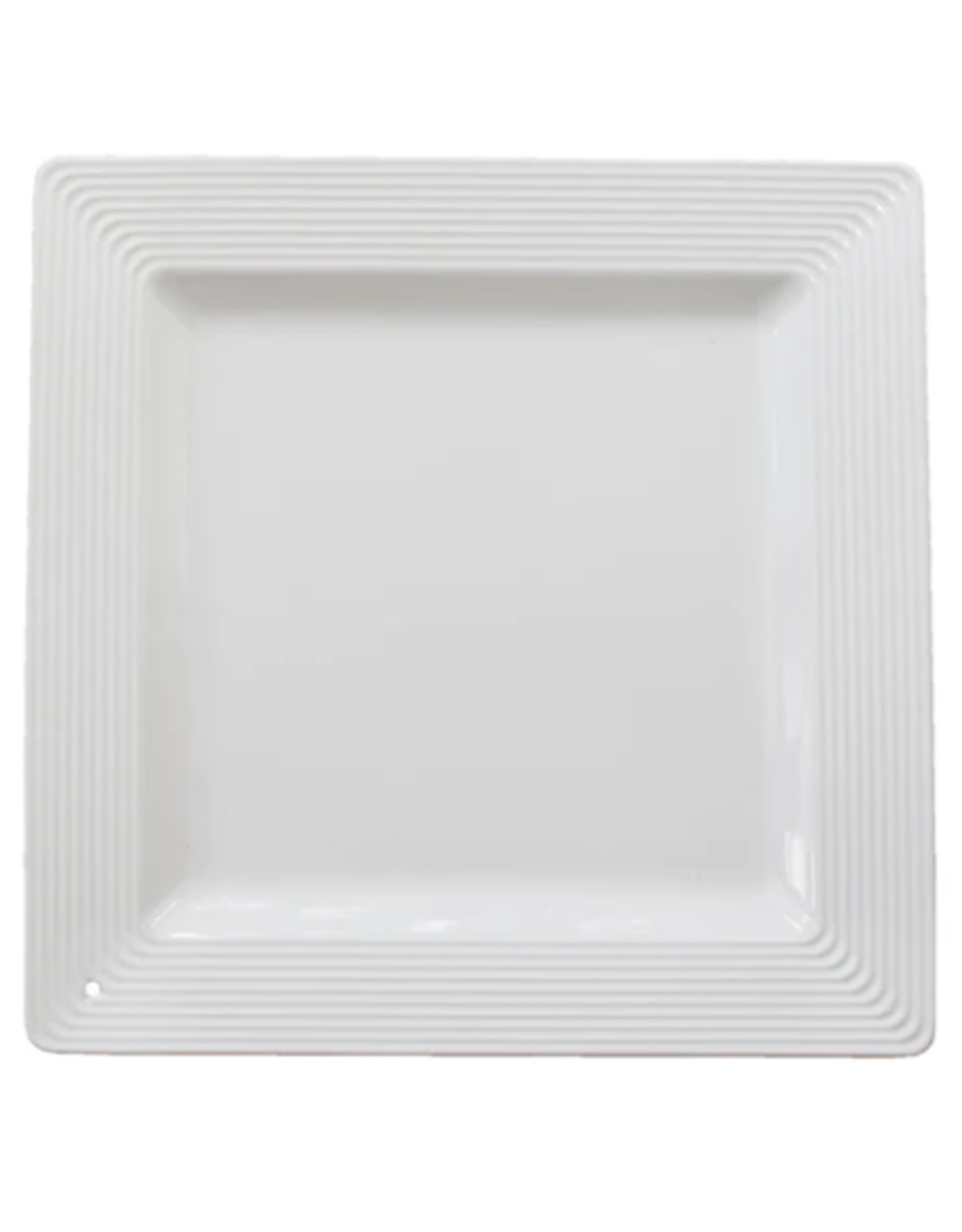 Square Platter Pinstripes