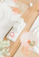 Salt & Pepper Shaker Pinstripes