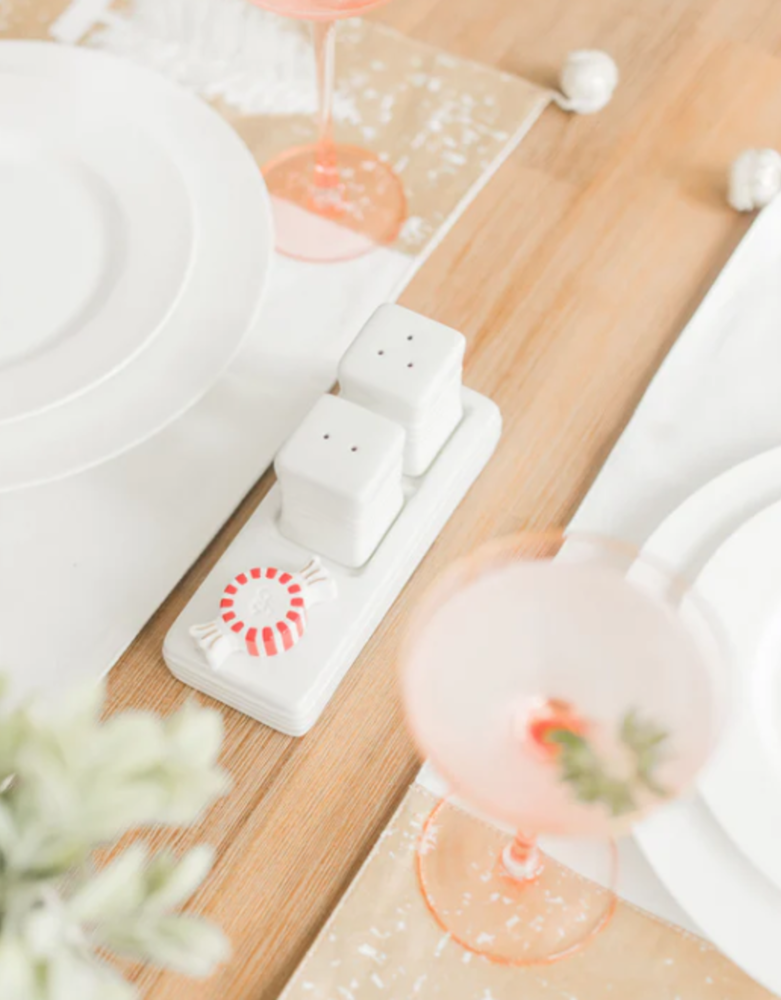 Salt & Pepper Shaker Pinstripes
