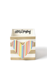 Mini Nesting Cube MD Neutral Stripe