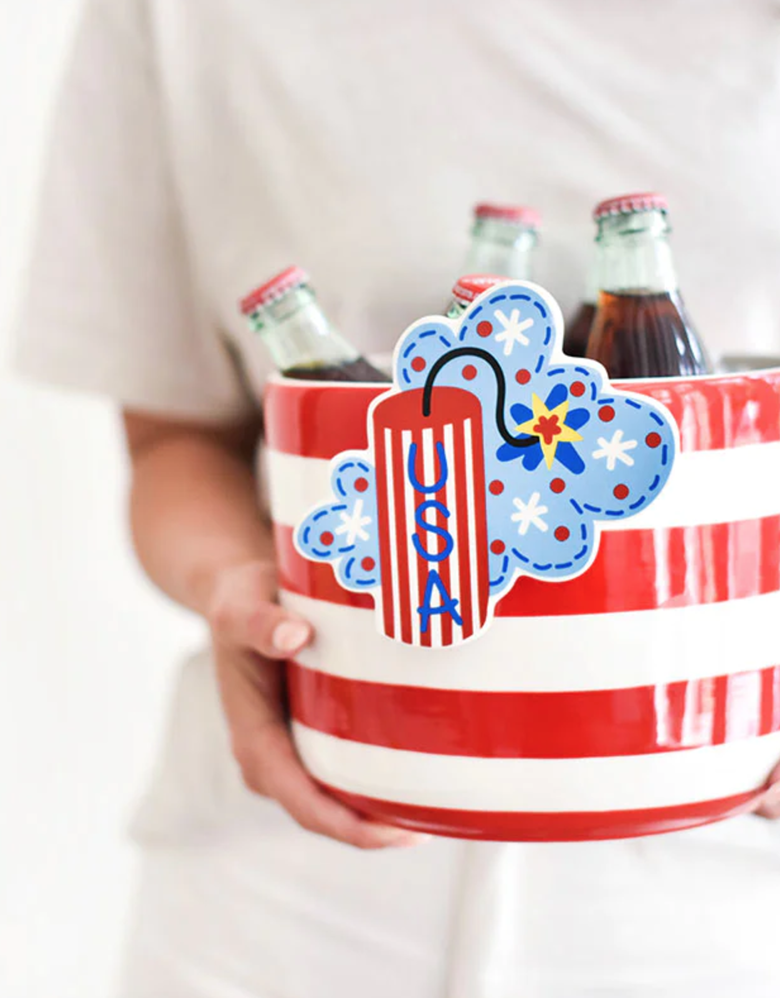 Mini Bowl Red Stripe
