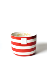 Mini Bowl Red Stripe