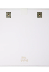 Magnetic Dry Erase Wall Calendar w/Gold Frame Attachment & Month Inserts