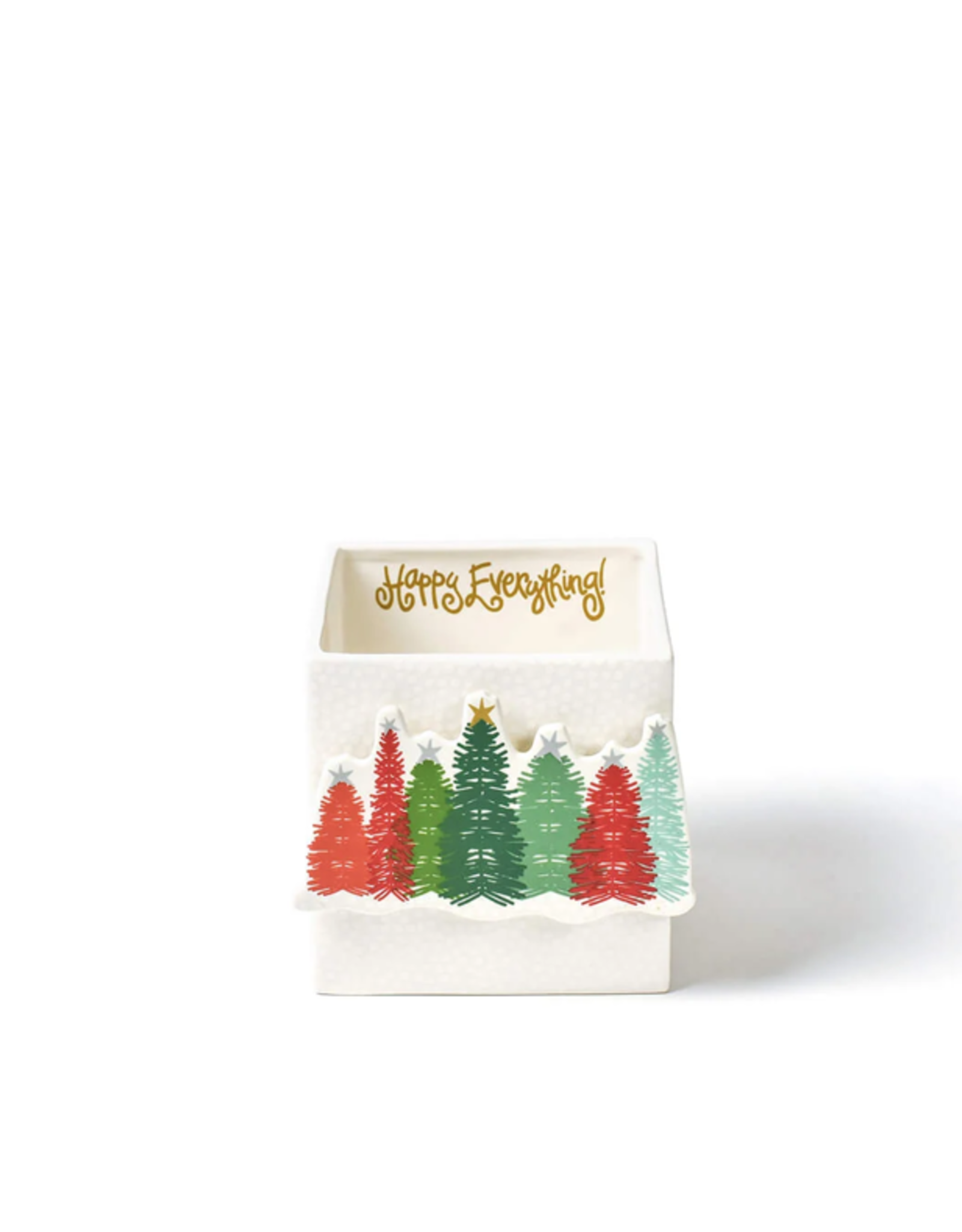 Mini Nesting Cube Medium White SM Dot