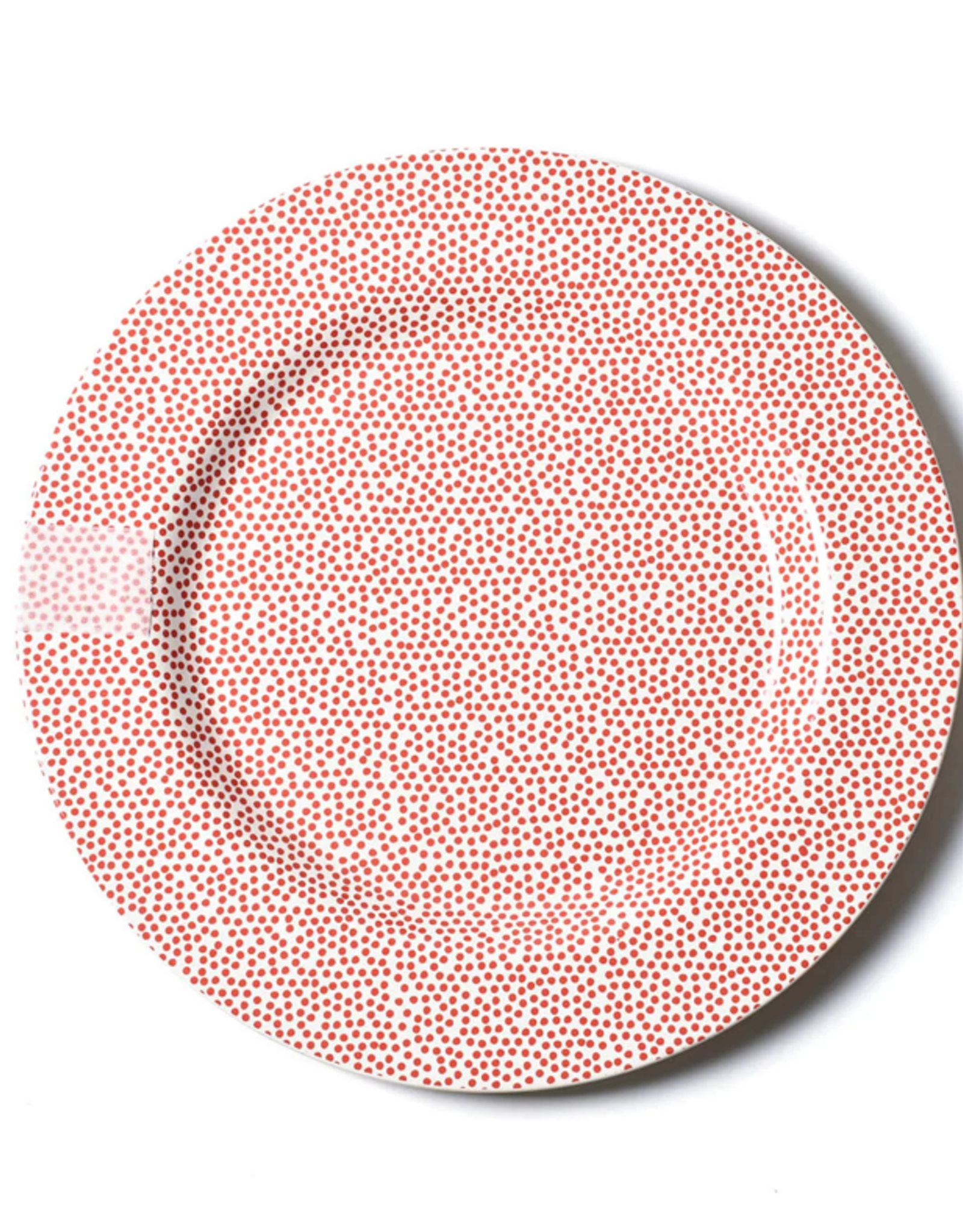 Big Entertaining Platter Small Dot Red