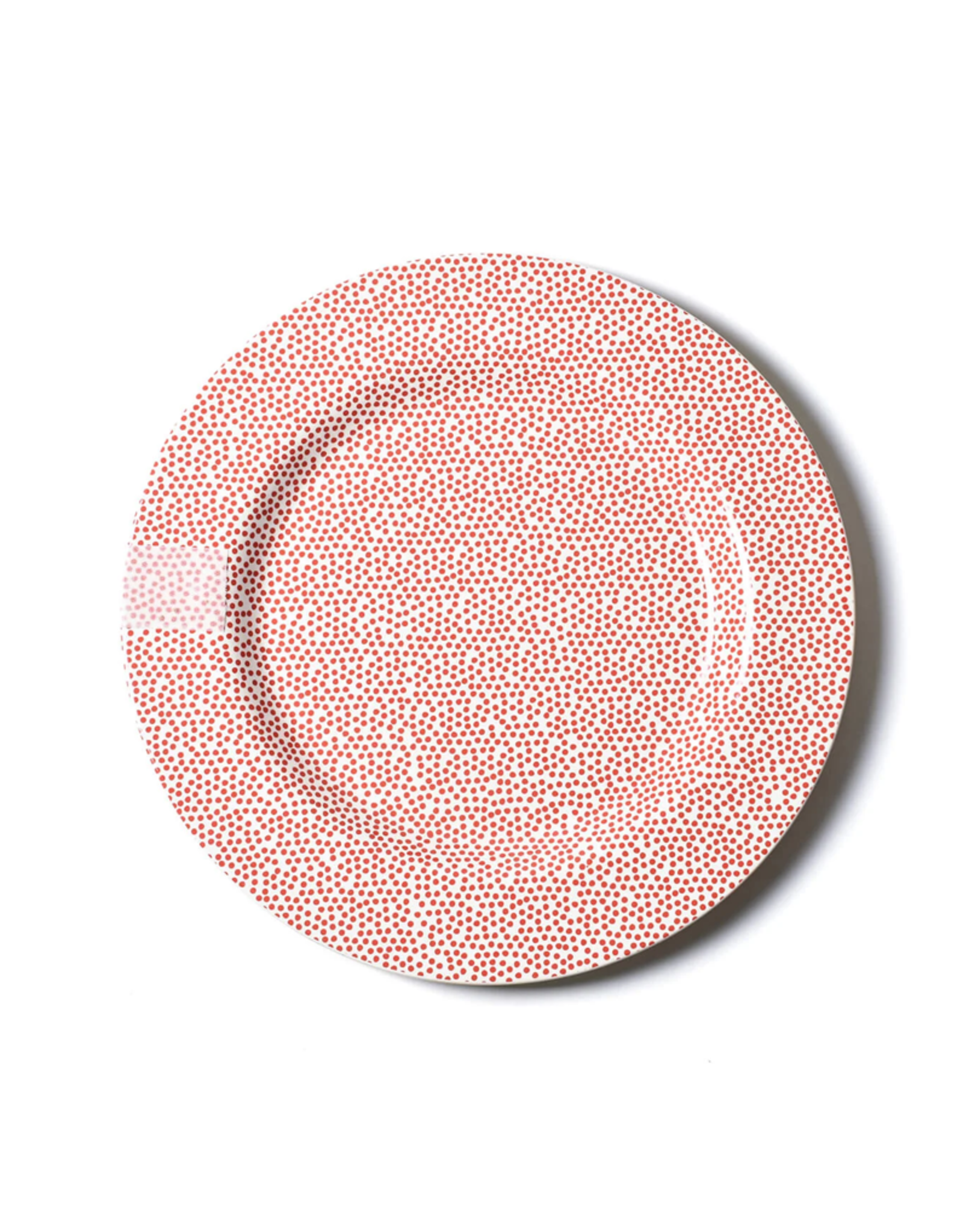 Big Entertaining Platter Small Dot Red