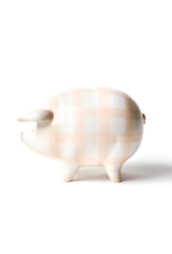 Piggy Bank Gingham Pink
