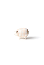 Piggy Bank Gingham Pink