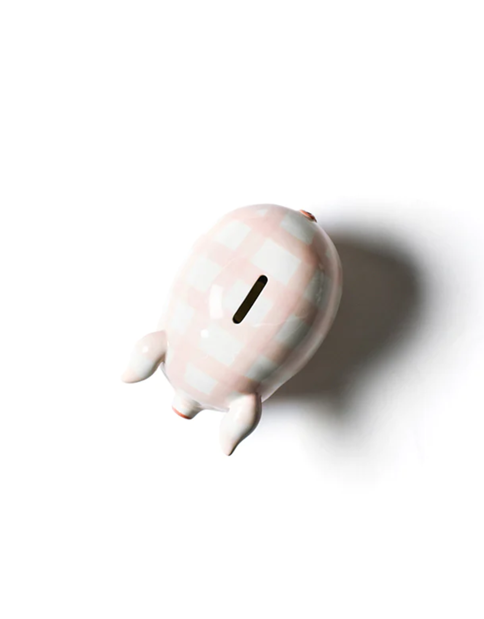 Piggy Bank Gingham Pink
