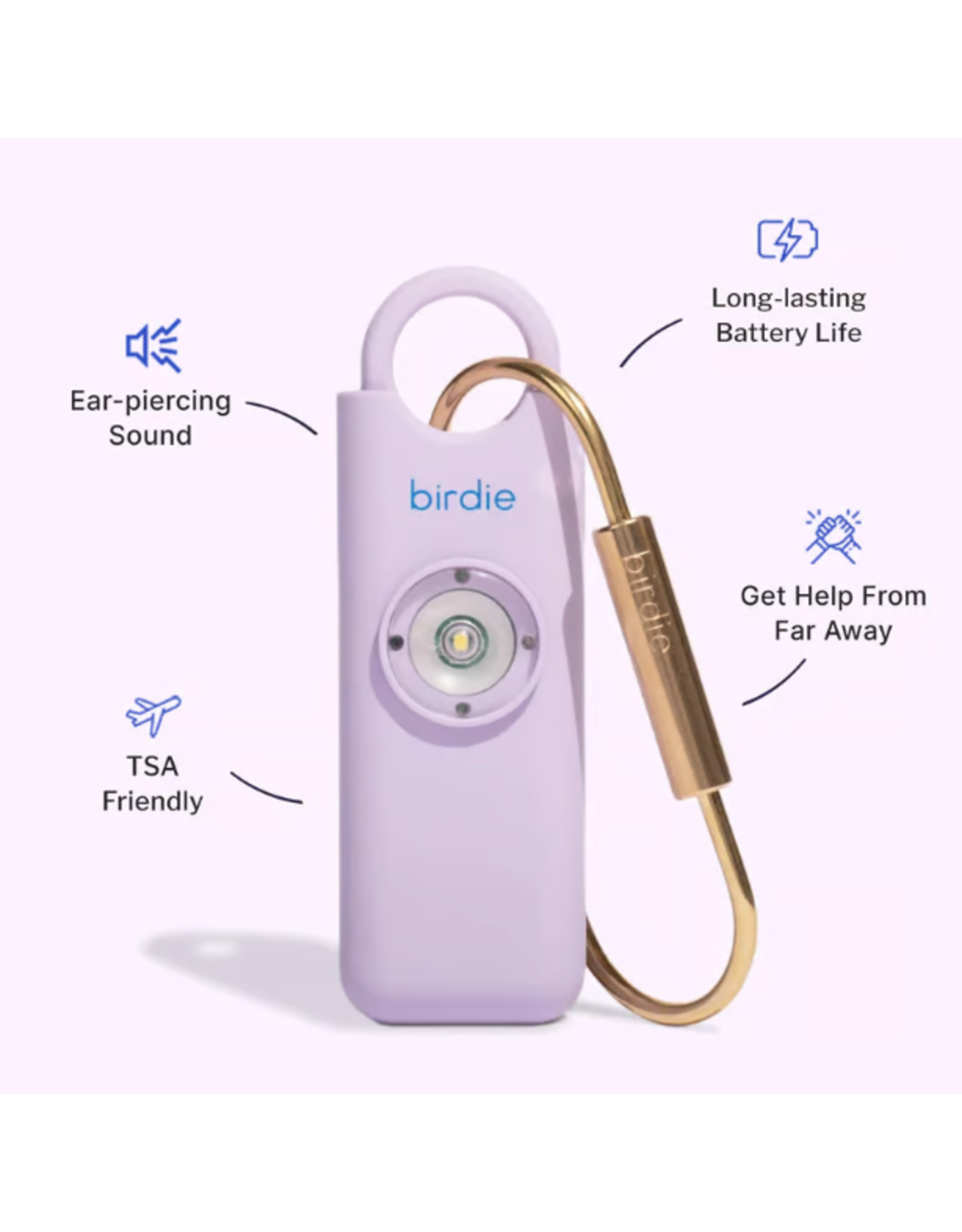 Birdie Personal Safety Alarm Cheetah