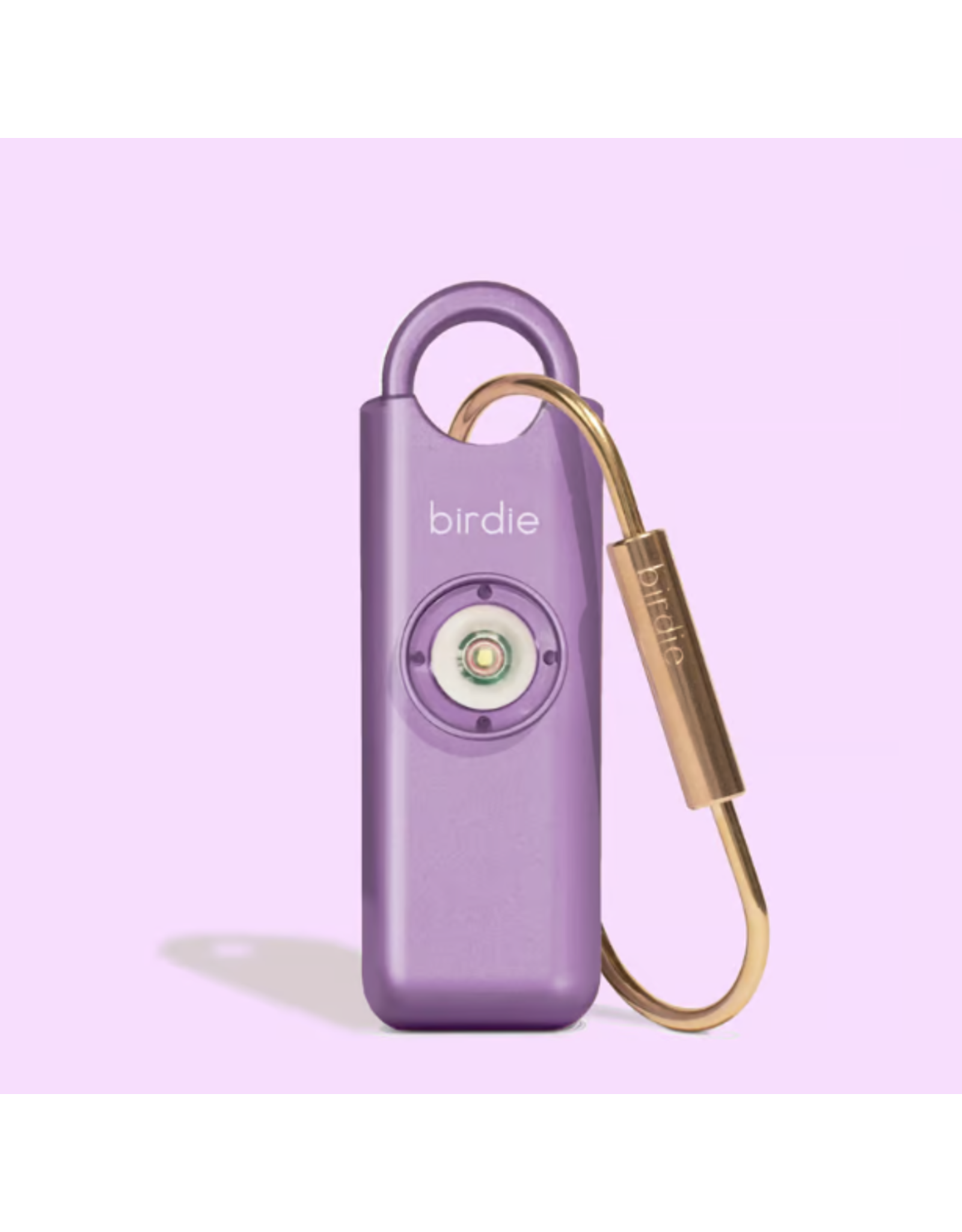 Birdie Personal Safety Alarm Metallic Purple