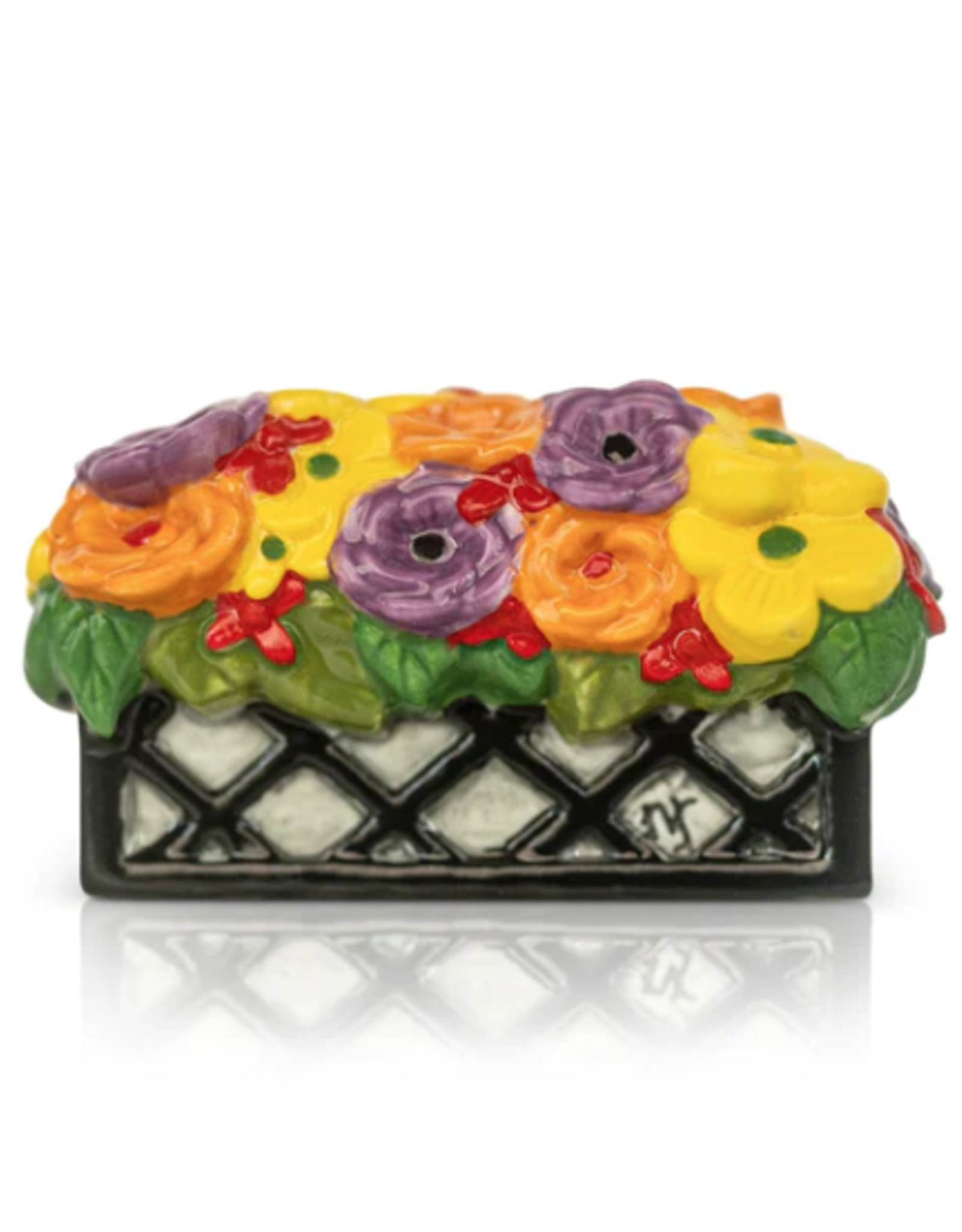 Mini Love Blooms Here (flower basket)