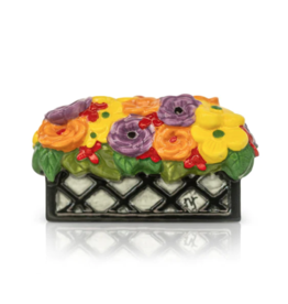 Mini Love Blooms Here (flower basket)