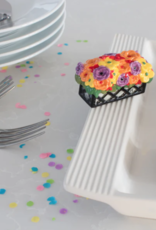 Mini Love Blooms Here (flower basket)