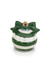 Mini Deck The Halls Green Ornament