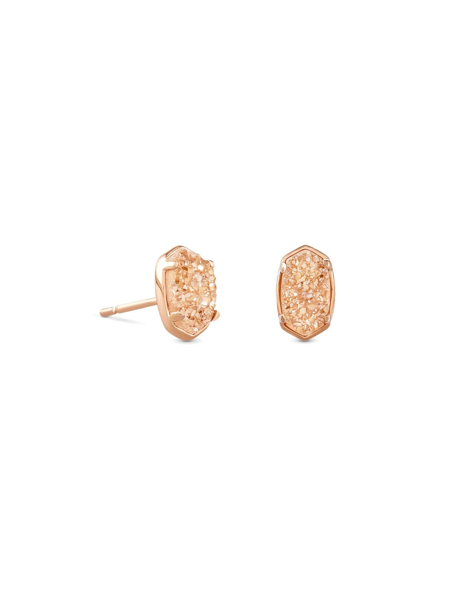 Earrings Emilie Stud RSG Sand Drusy