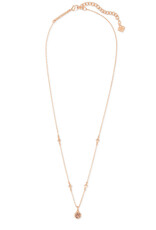 Necklace Nola Short Pendant RSG Rose Gold Drusy