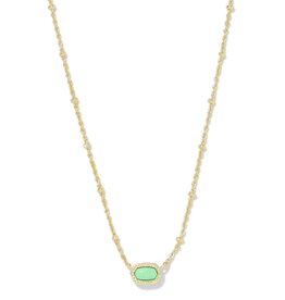 Mini Elisa Necklace Gold MULTIPLE COLORS