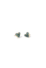 KATY HEART STUD EARRINGS