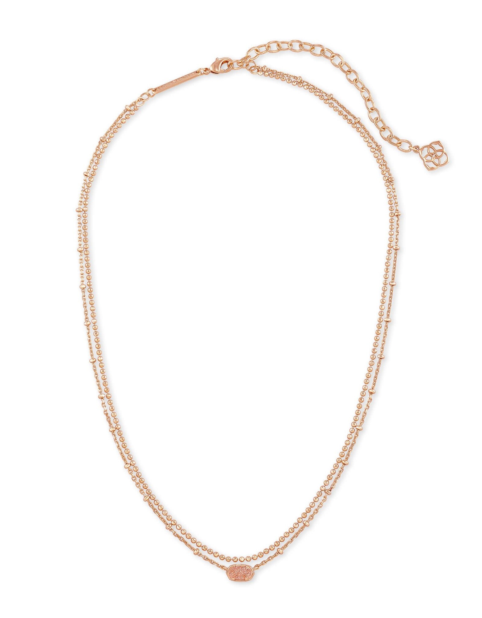 Necklace Emilie Multi Strand RSG Sand Drusy