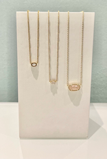 MINI ELISA SATELLITE SHORT PENDANT NECKLACE