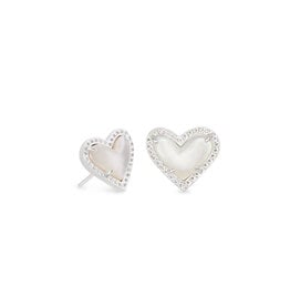 Ari Heart Stud Earrings MULTIPLE COLORS