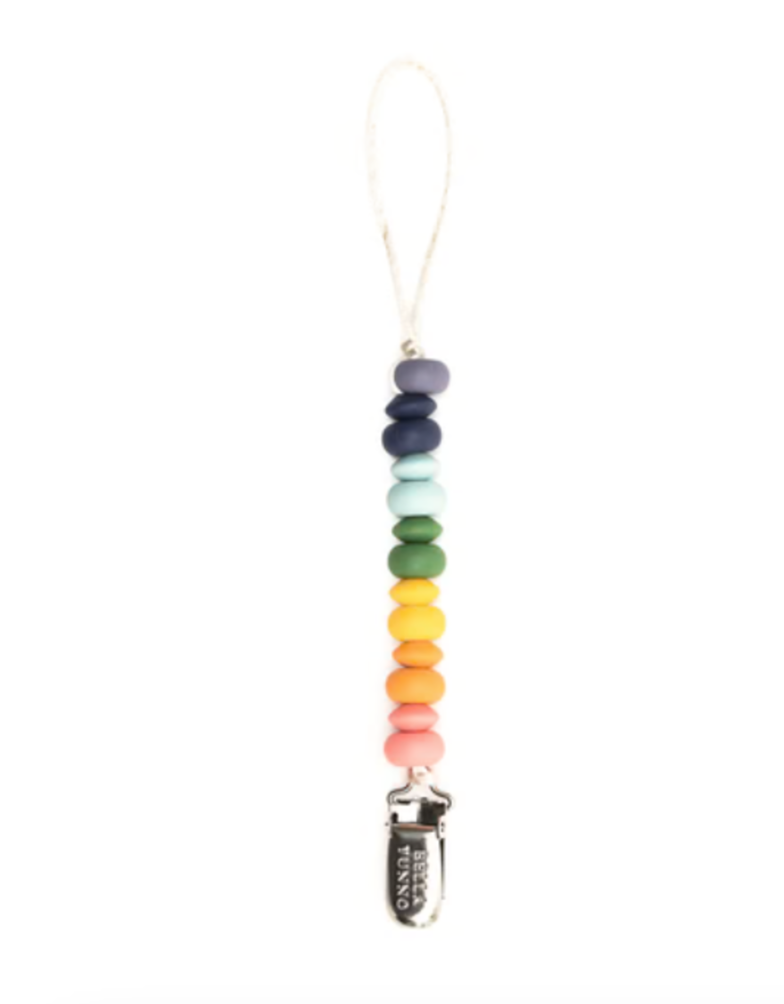 Pacifier Clip Rainbow Multi