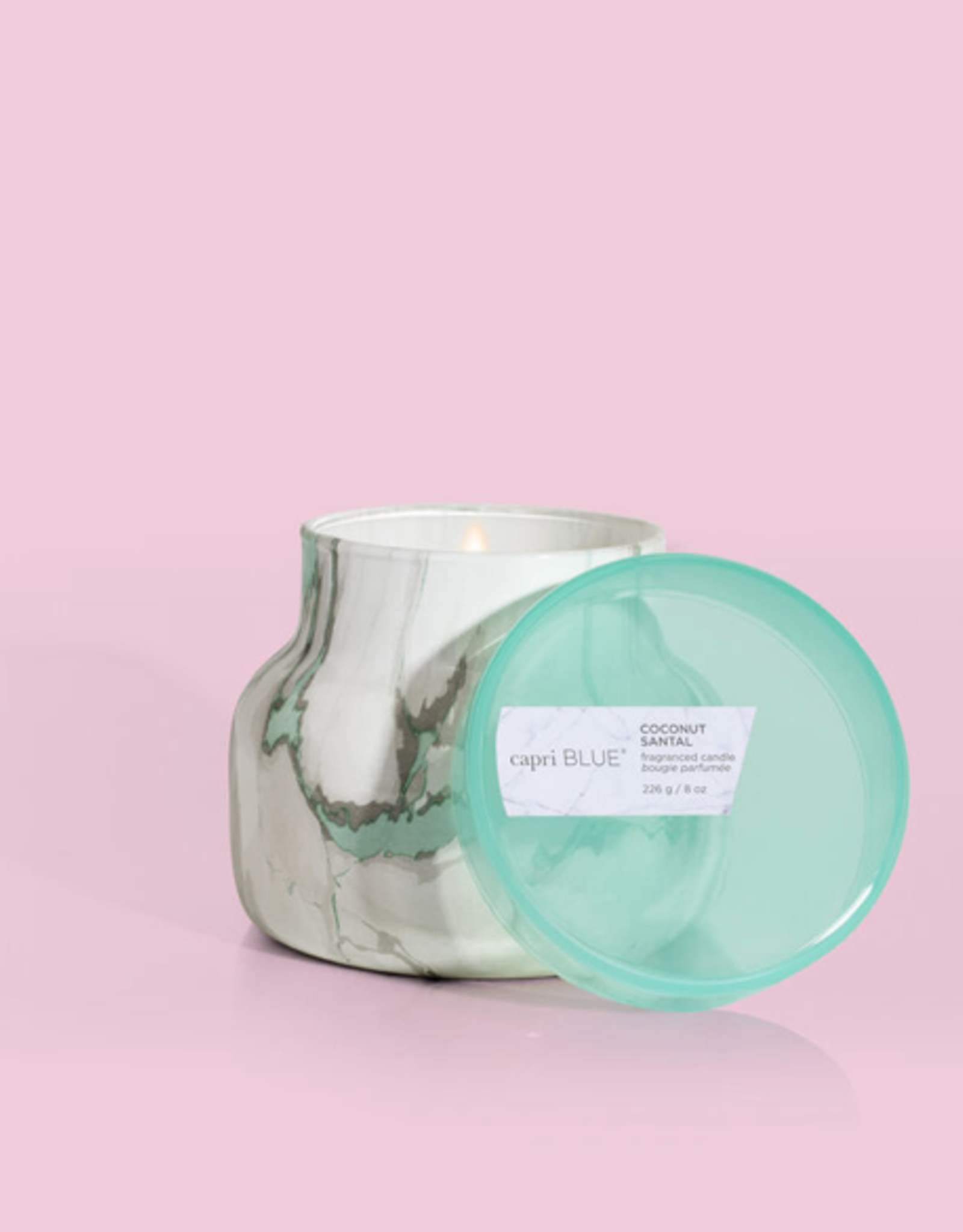 Candle 8 Mod Marble Coconut Santal